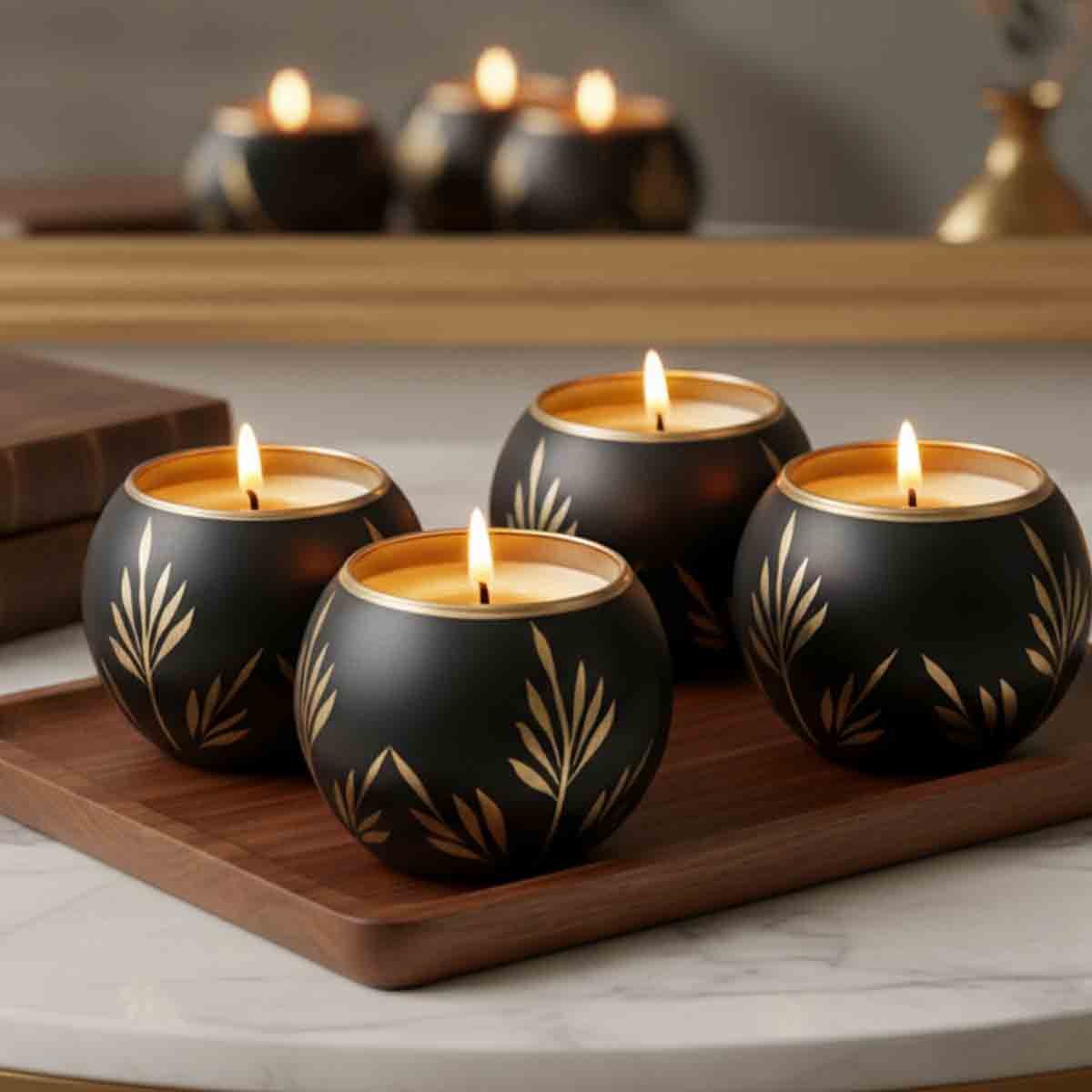 Black Jar Candle