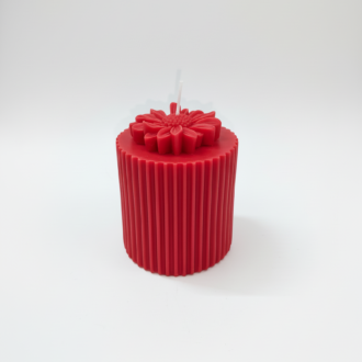 Compact Pillar Candle