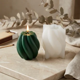 Swirl Candle Mould