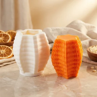 Wavy Lantern Pillar Mould