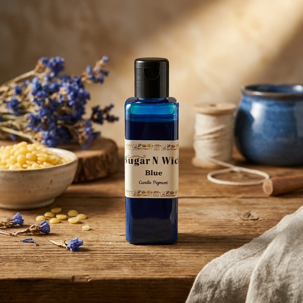 Liquid Wax Colour Blue 100 ML