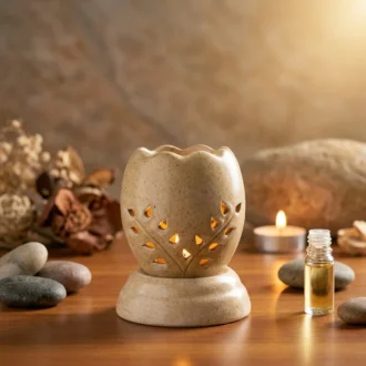 Tulip Bud Diffuser – Rustic Sand (Variant)