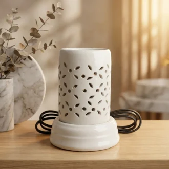 Botanical Cutwork Ceramic Diffuser