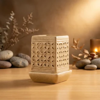 Square Cutwork Ceramic Fragrance Diffuser