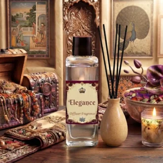 Elegance Fragrance – 100 ml Beige Ceramic Reed Diffuser