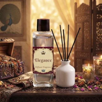 Elegance Fragrance – 100 ml White Ceramic Reed Diffuser