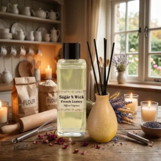 French Luxury Fragrance – 100 ml Beige Ceramic Reed Diffuser