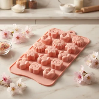 Mixed Flower Silicone Mould for Candle Making