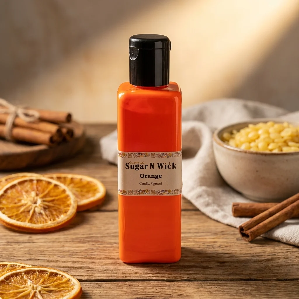 Liquid Wax Colour Orange 100 ML