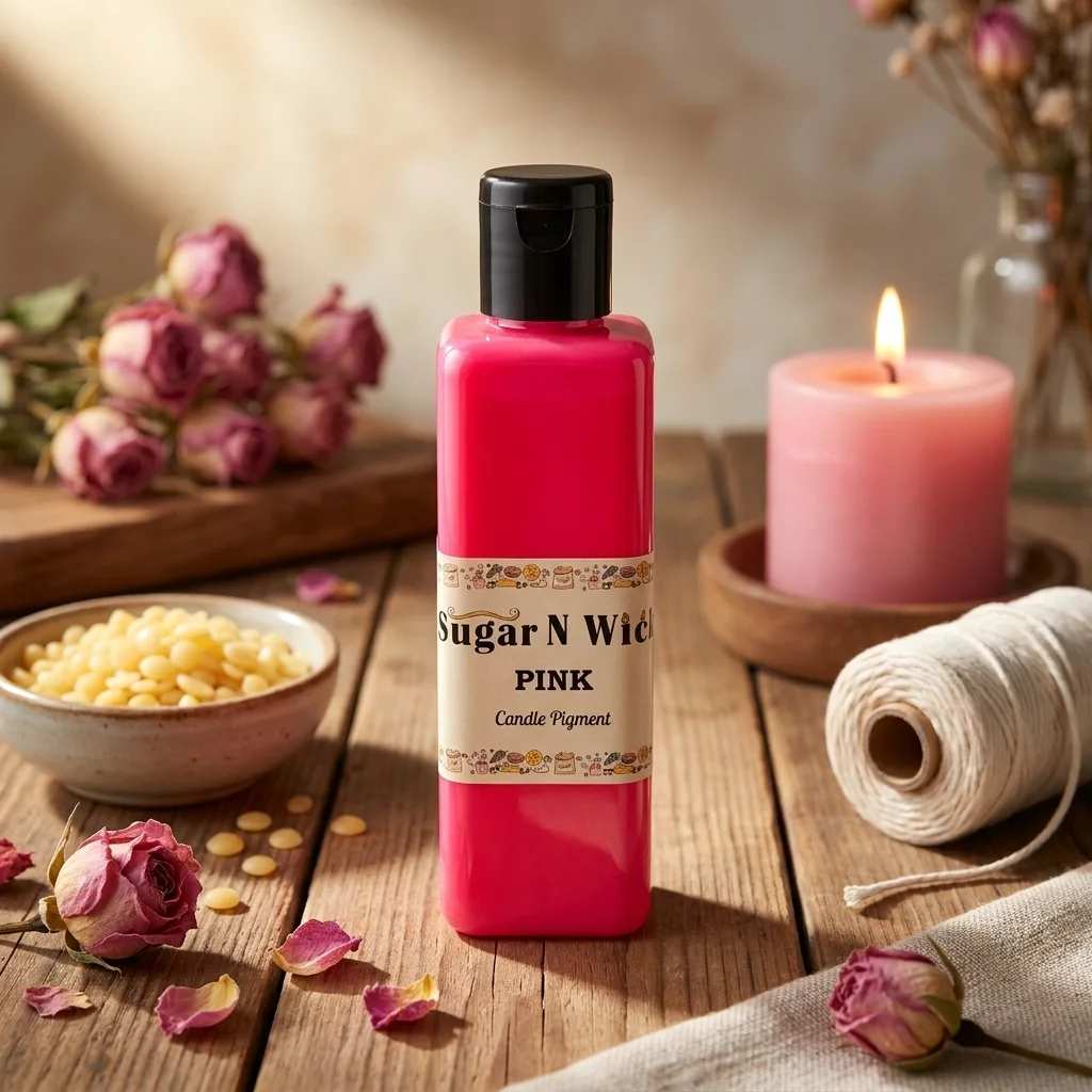 Liquid Wax Colour Pink 100 ML
