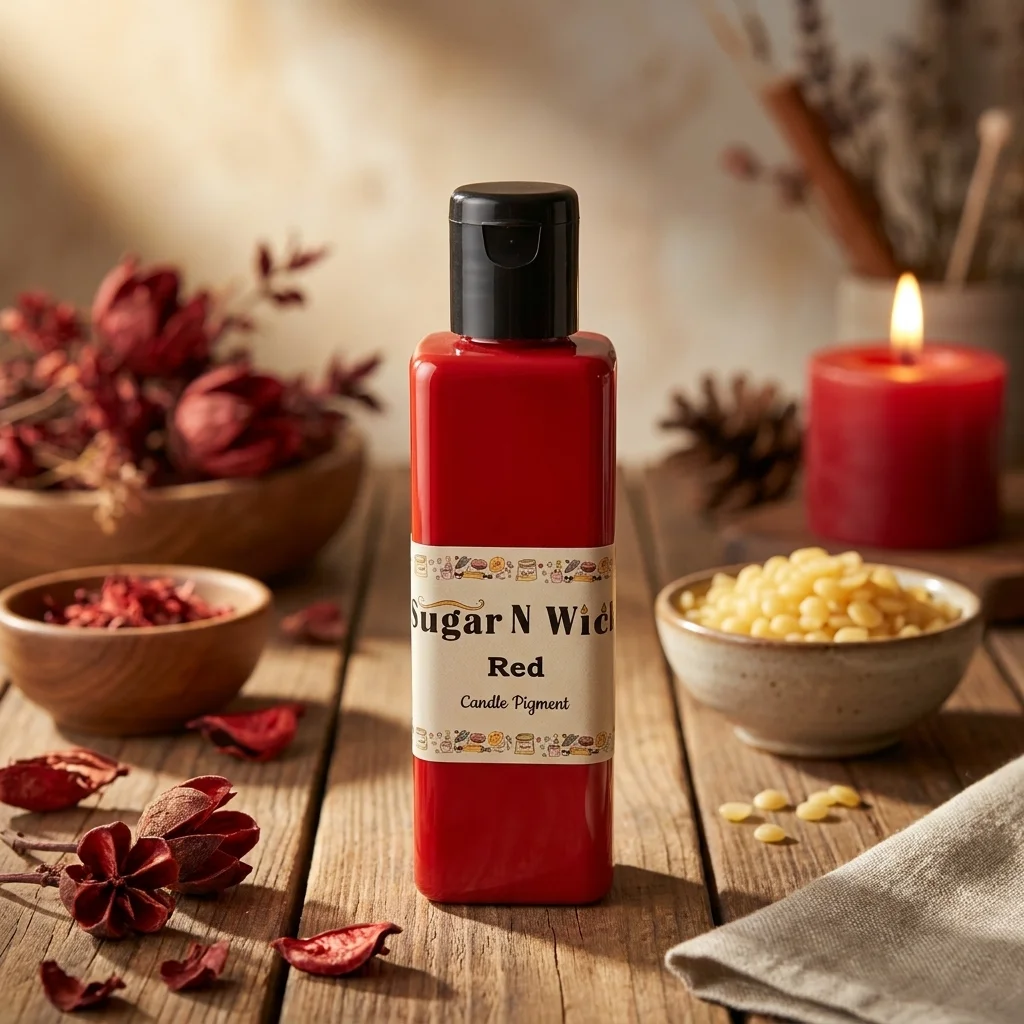 Liquid Wax Colour Red 100 ML