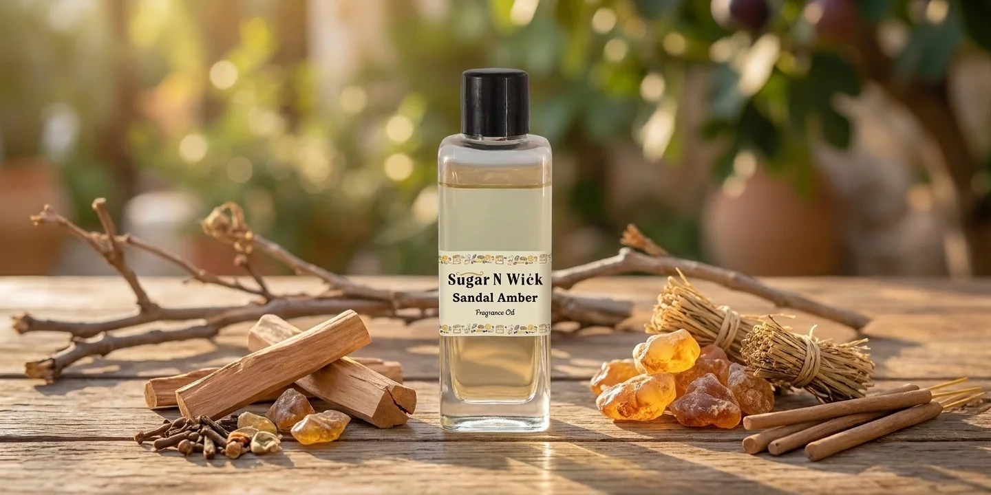 Sandal Amber Candle Fragrance - 100ML