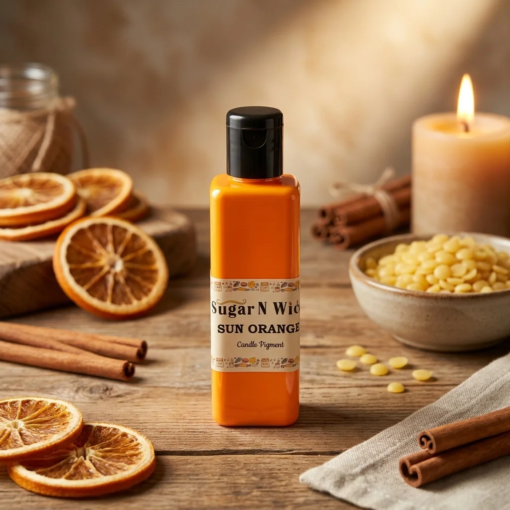 Liquid Wax Colour Sun Orange 100ML