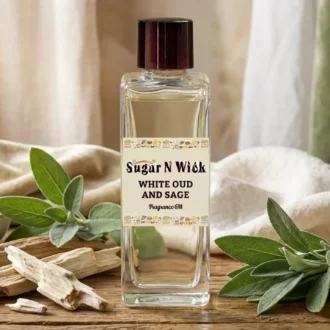 White Oud & Sage Candle Fragrance - 100ML