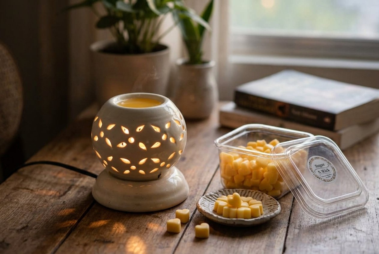 Assorted Wax Melts & Ceramic Electric Diffuser Gift Combo