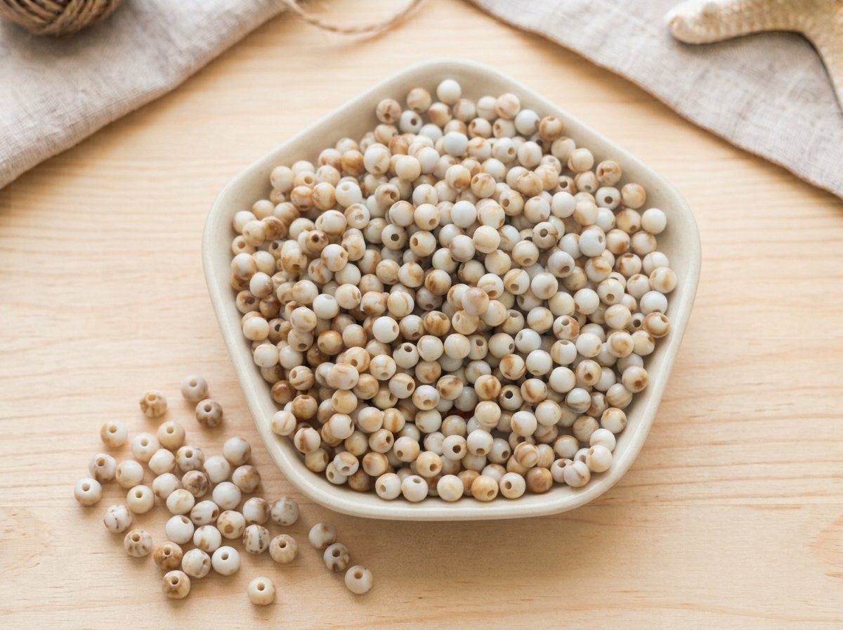 Round Pattern Beads – 100gm