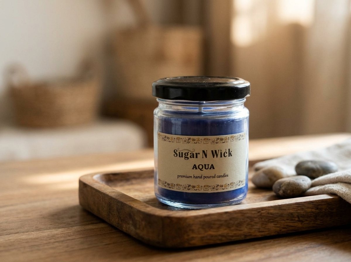 Aqua 100ml Jar Candle