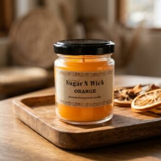 Orange 100ml Jar Candle