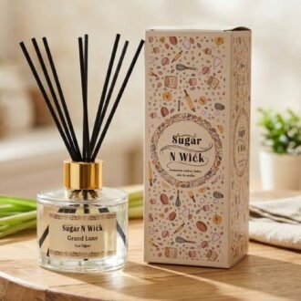 100ml Clear Glass Reed Diffuser - Grand Luxe